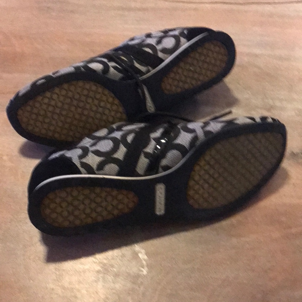 Coach mens shoes black size 7.5 - Picture 2 of 3